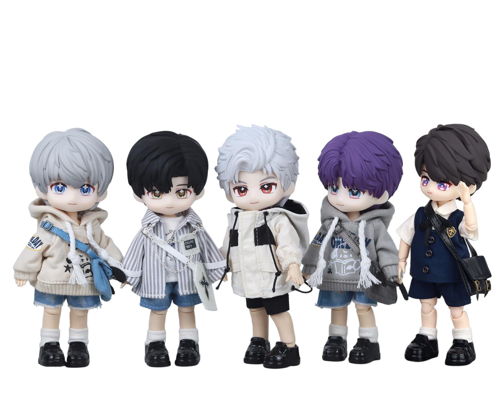 Amazon | 恋と深空 BJDドール セイヤ シン レイ ホムラ 1/12 PVC&ABS